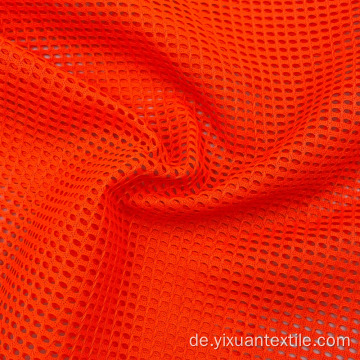 Leicht fluoreszierende 100% Polyester -Mesh -Stoff